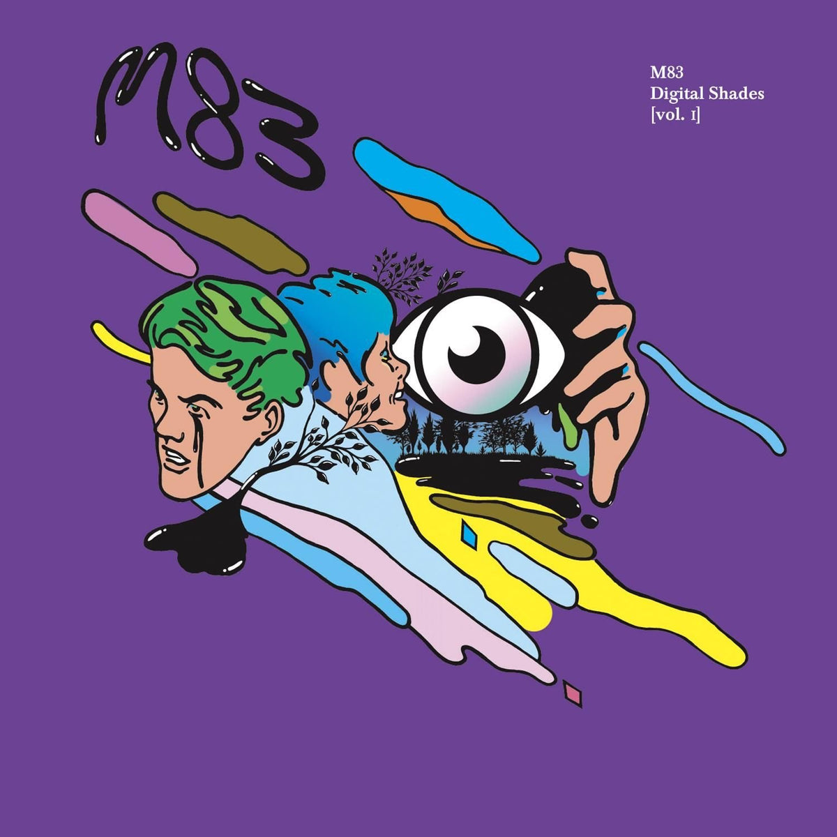 M83 – Digital Shades Vol.1 vinyl record cover