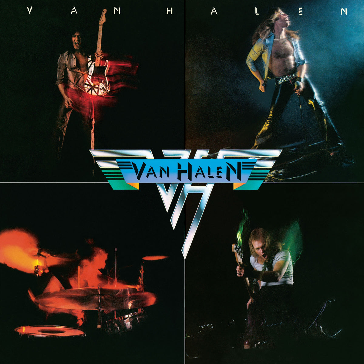 Van Halen – Van Halen vinyl record cover