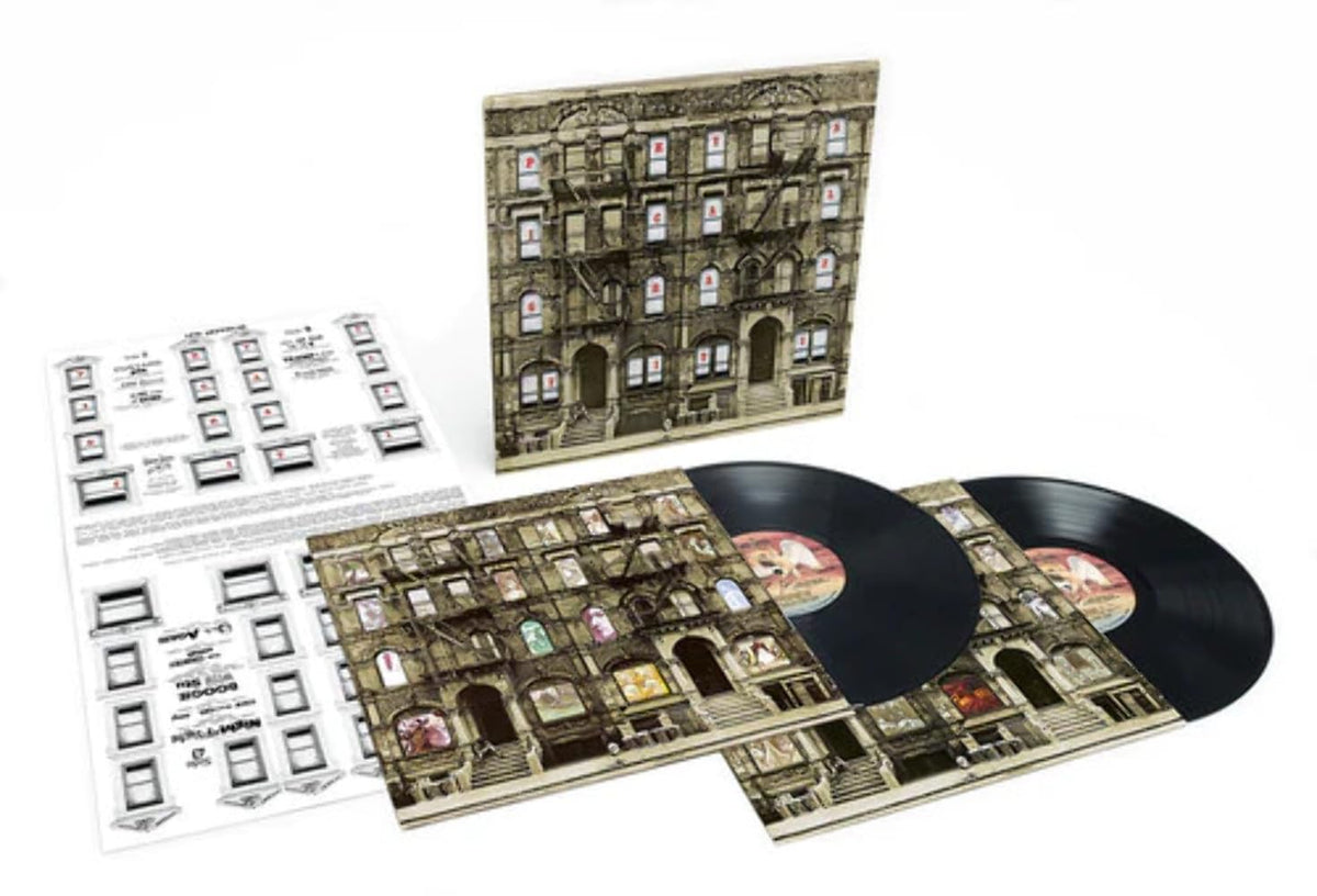 Led Zeppelin – PHYSICAL GRAFFITI (2 LP) by LED ZEPPELIN (2LP) vinyl record cover