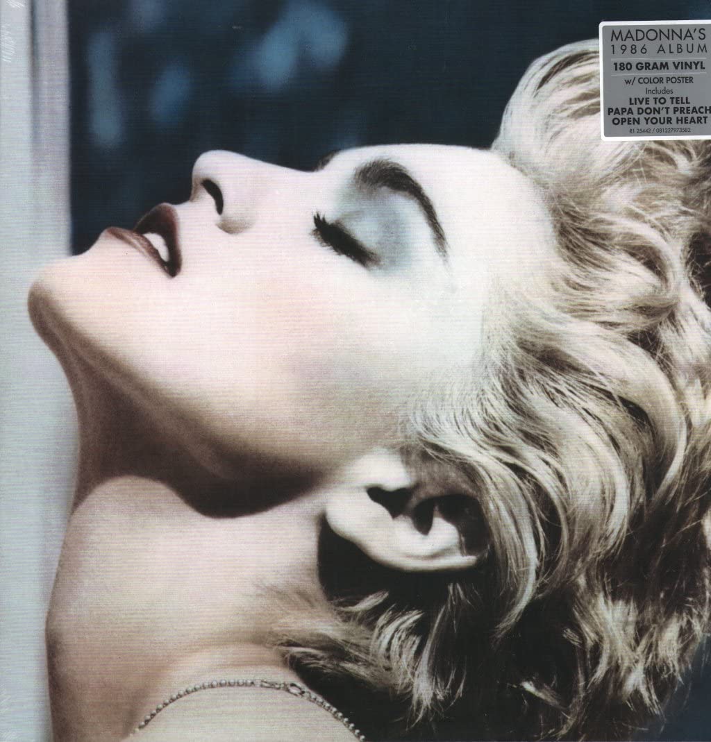 Madonna – TRUE BLUE (LP) by MADONNA vinyl record cover