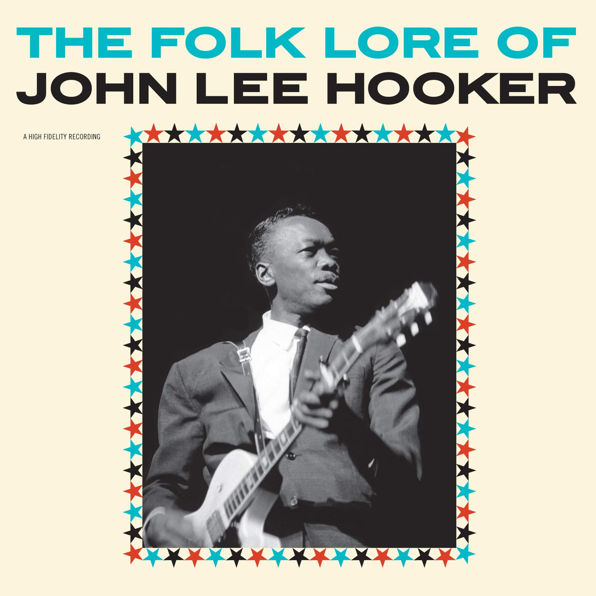 John Lee Hooker – The Folk Lore of John Lee Hooker vinyl record cover