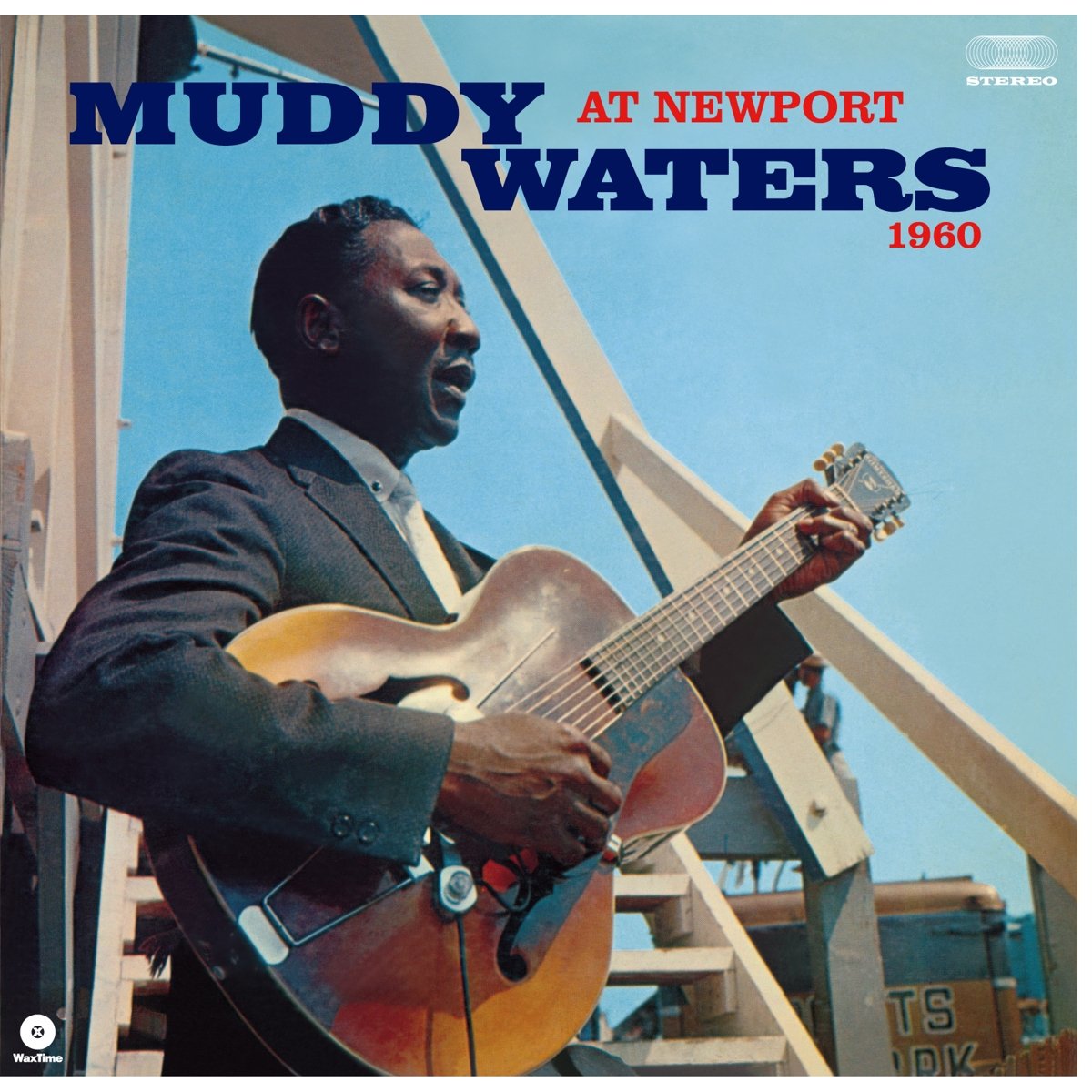 Muddy Waters – At Newport 1960 vinyl record cover
