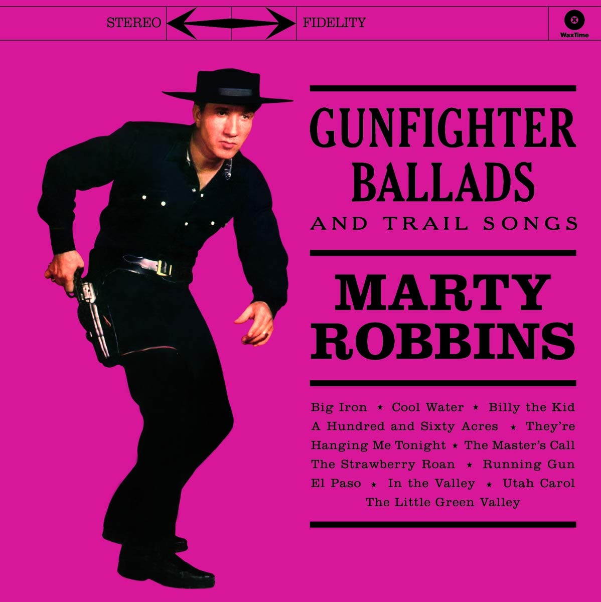 Marty Robbins – Gunfighter Ballads and Trail Songs vinyl record cover