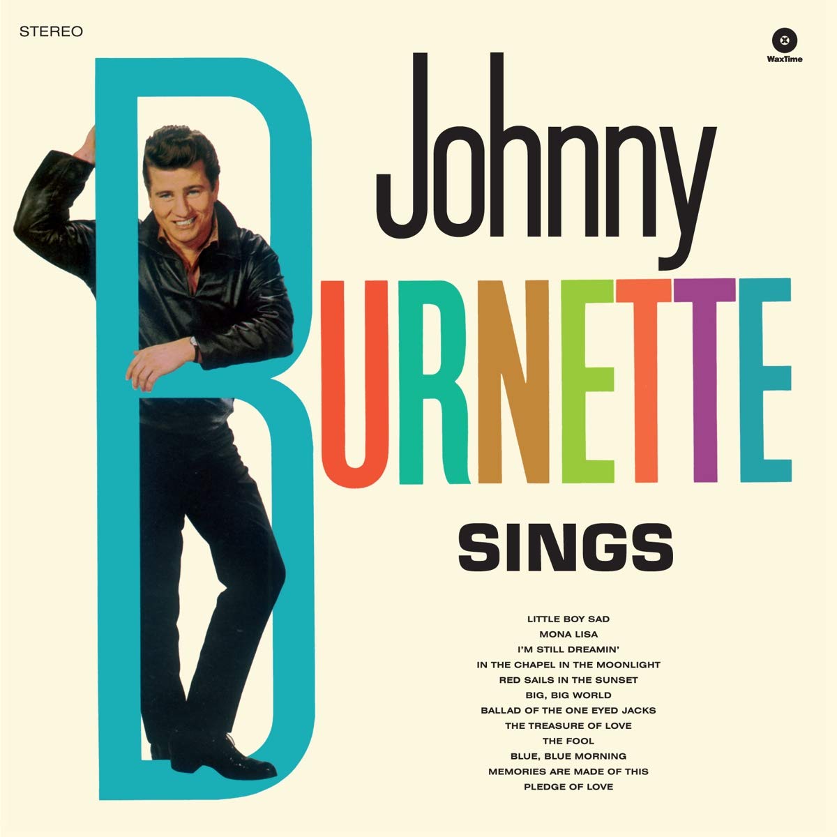 Johnny Burnette – Johnny Burnette Sings vinyl record cover