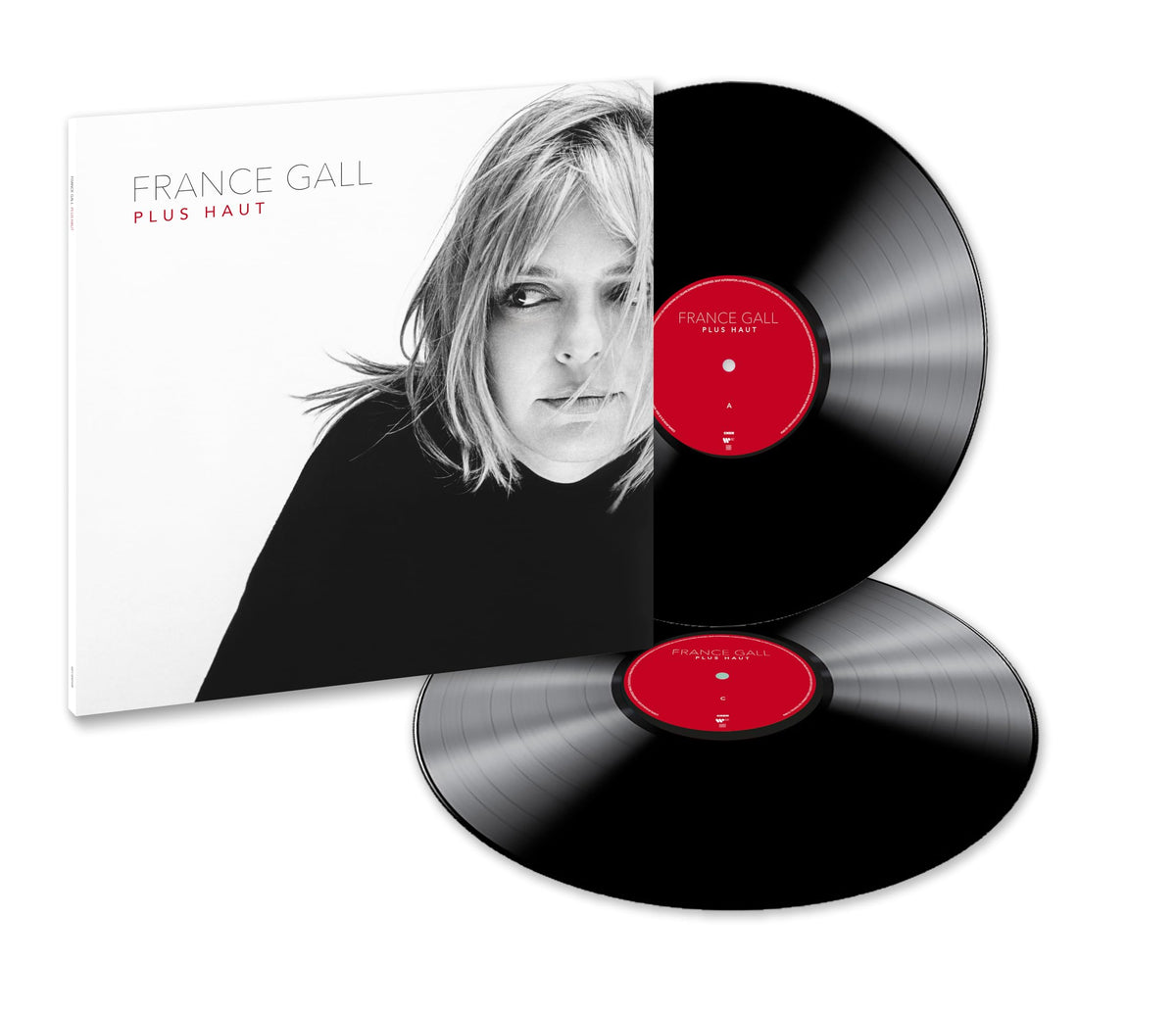 France Gall – Best of - Plus haut (2LP) by France Gall vinyl record cover
