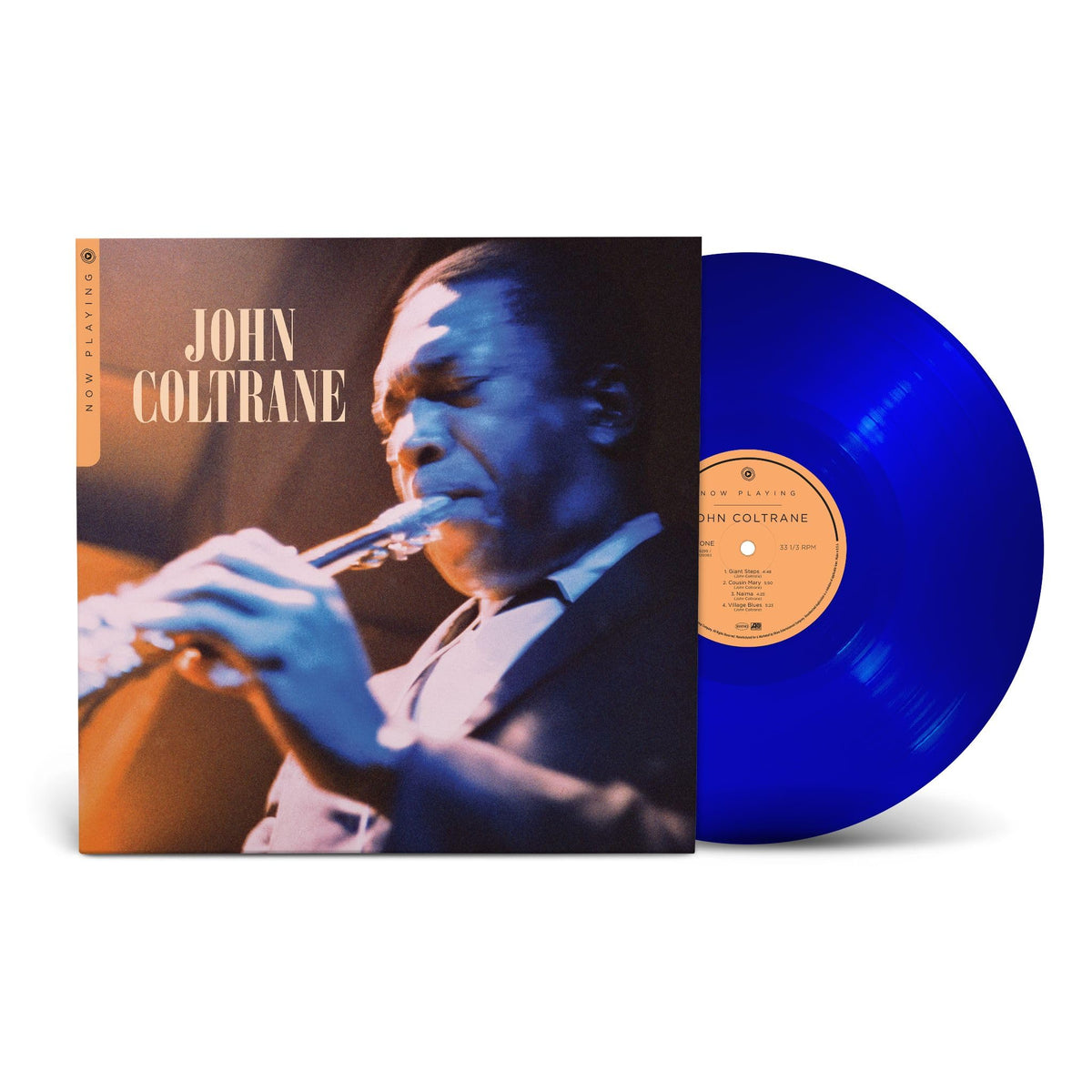John Coltrane – Now Playing vinyl record cover