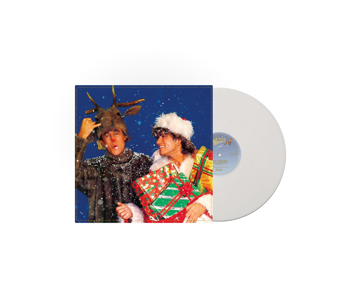 Wham! – Last Christmas (Snowflake White 12 Inch Vinyl) (LP) by Wham! vinyl record cover