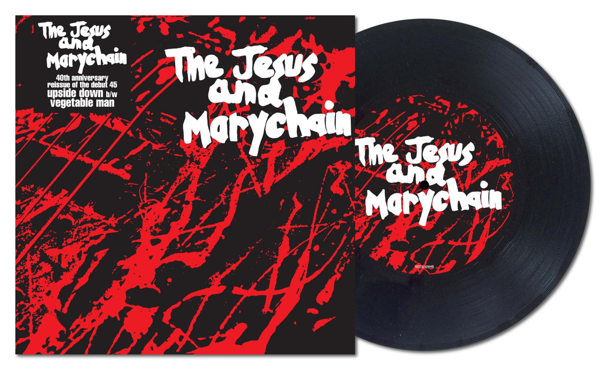 The Jesus And Mary Chain – Upside Down (7 Inch Single)(LP) by Jesus And Mary Chain,The vinyl record cover