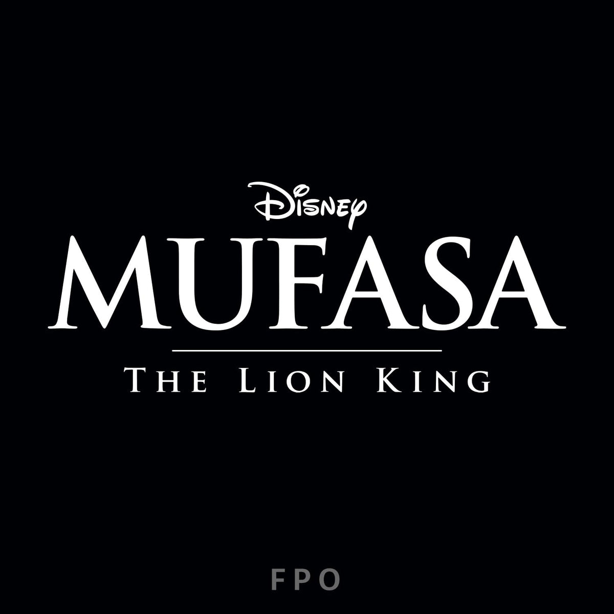 Lin-Manuel Miranda/Dave Metzger – Mufasa vinyl record cover