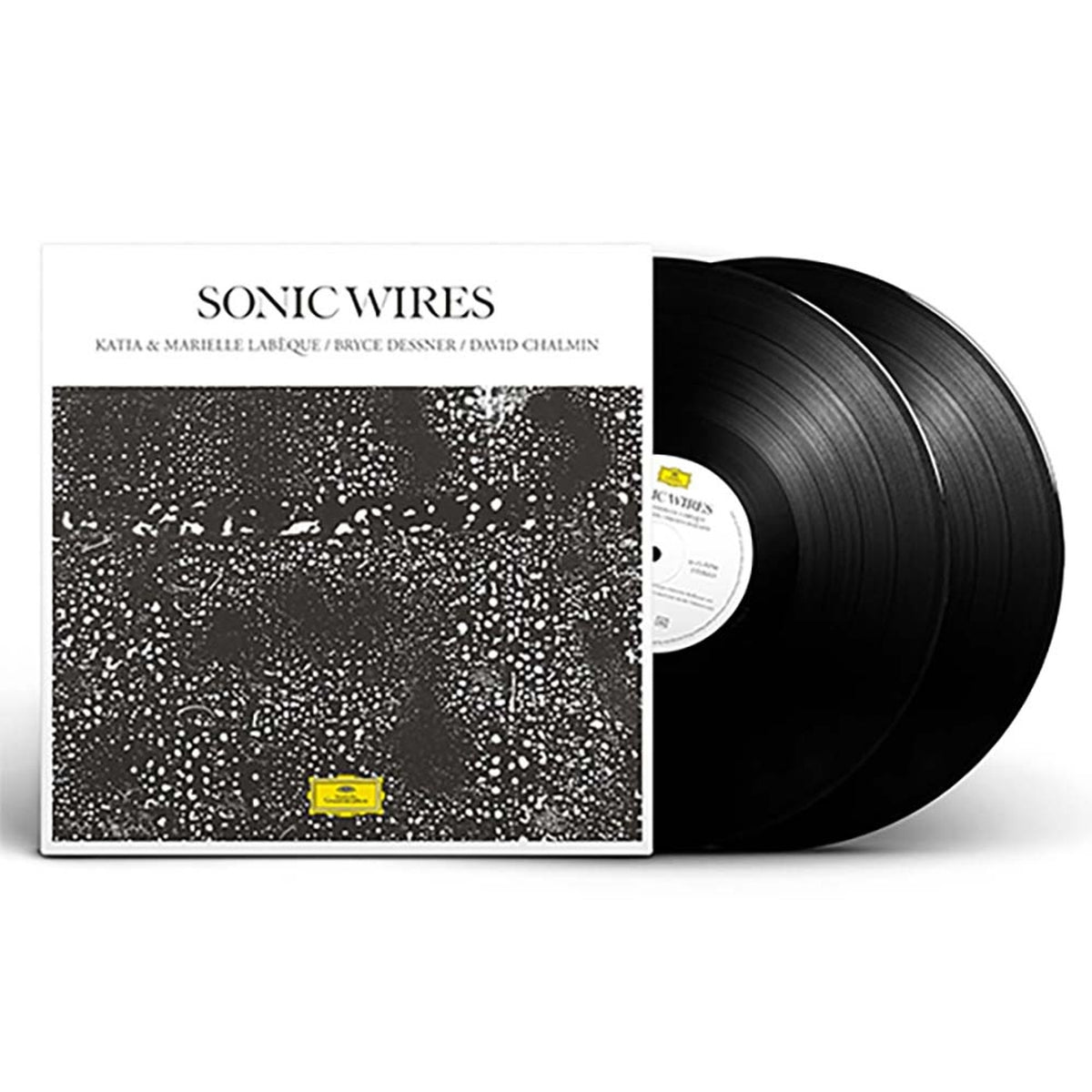 Bryce Dessner – Katia & Marielle Labèque/Bryce Dessner/David Chalmin: Sonic Wires vinyl record cover
