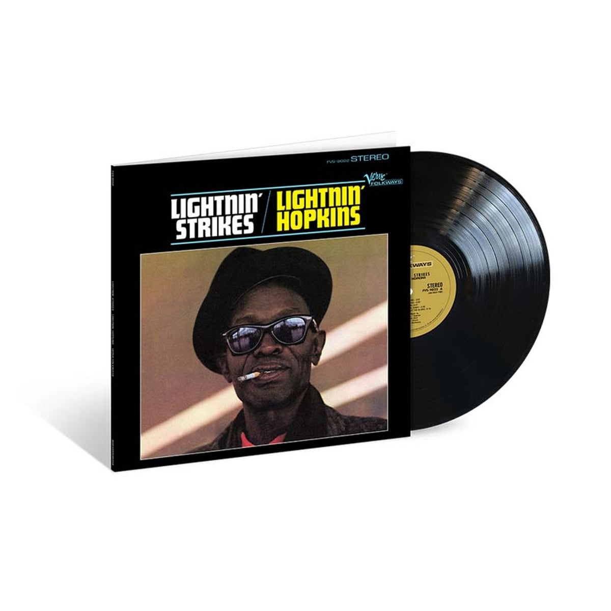 Lightnin' Hopkins – Lightnin' Strikes vinyl record cover