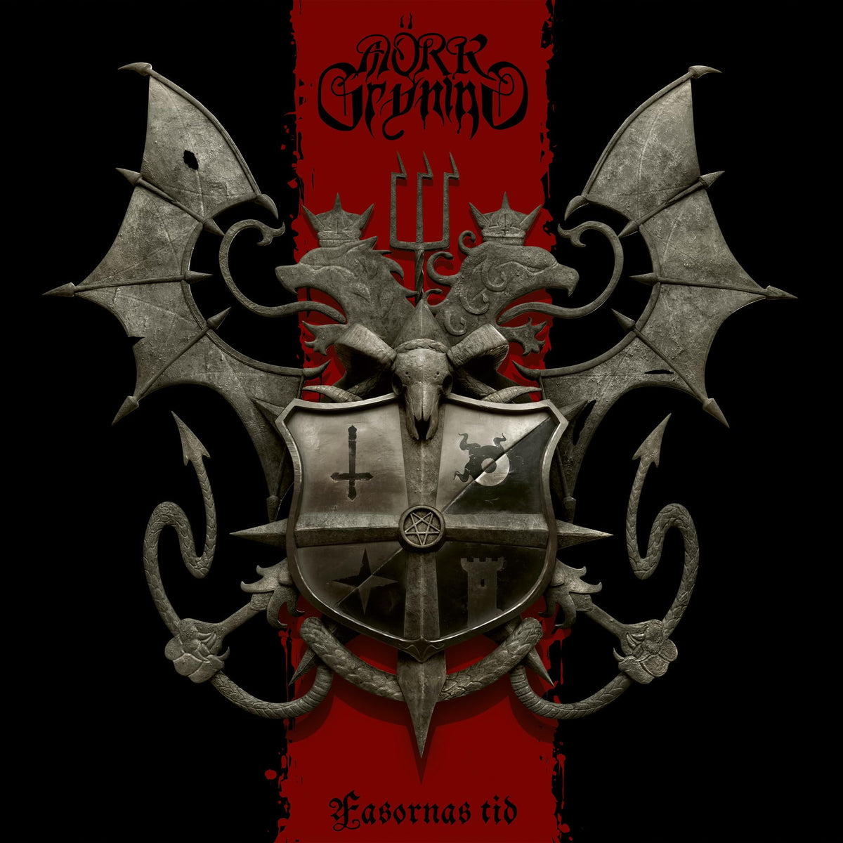 Mörk Gryning – Fasornas Tid vinyl record cover