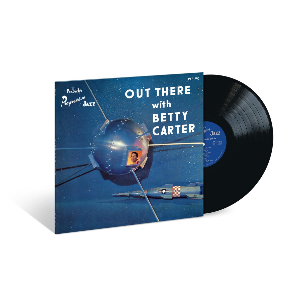 Betty Carter – Out There With Betty Carter vinyl record cover