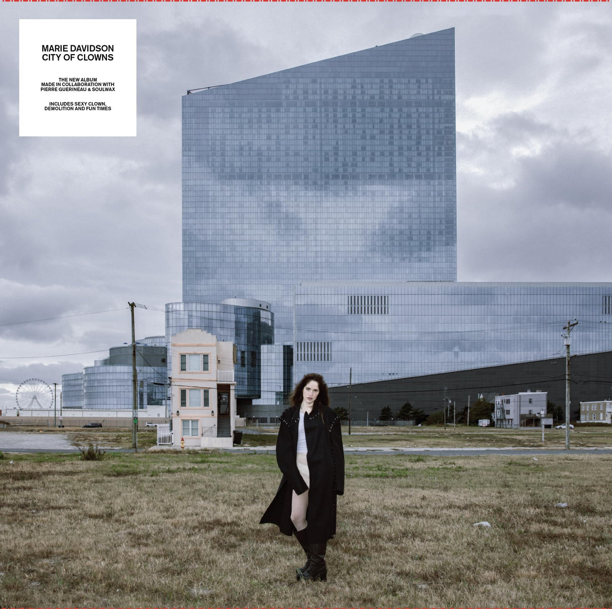 Marie Davidson – City of Clowns vinyl record cover
