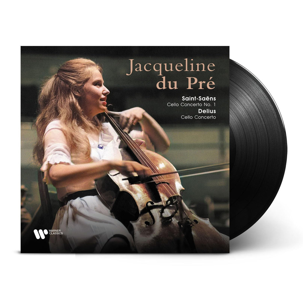 Jacqueline Du Pré – Saint-Saëns: Cello Concerto No. 1/Delius: Cello Concerto vinyl record cover