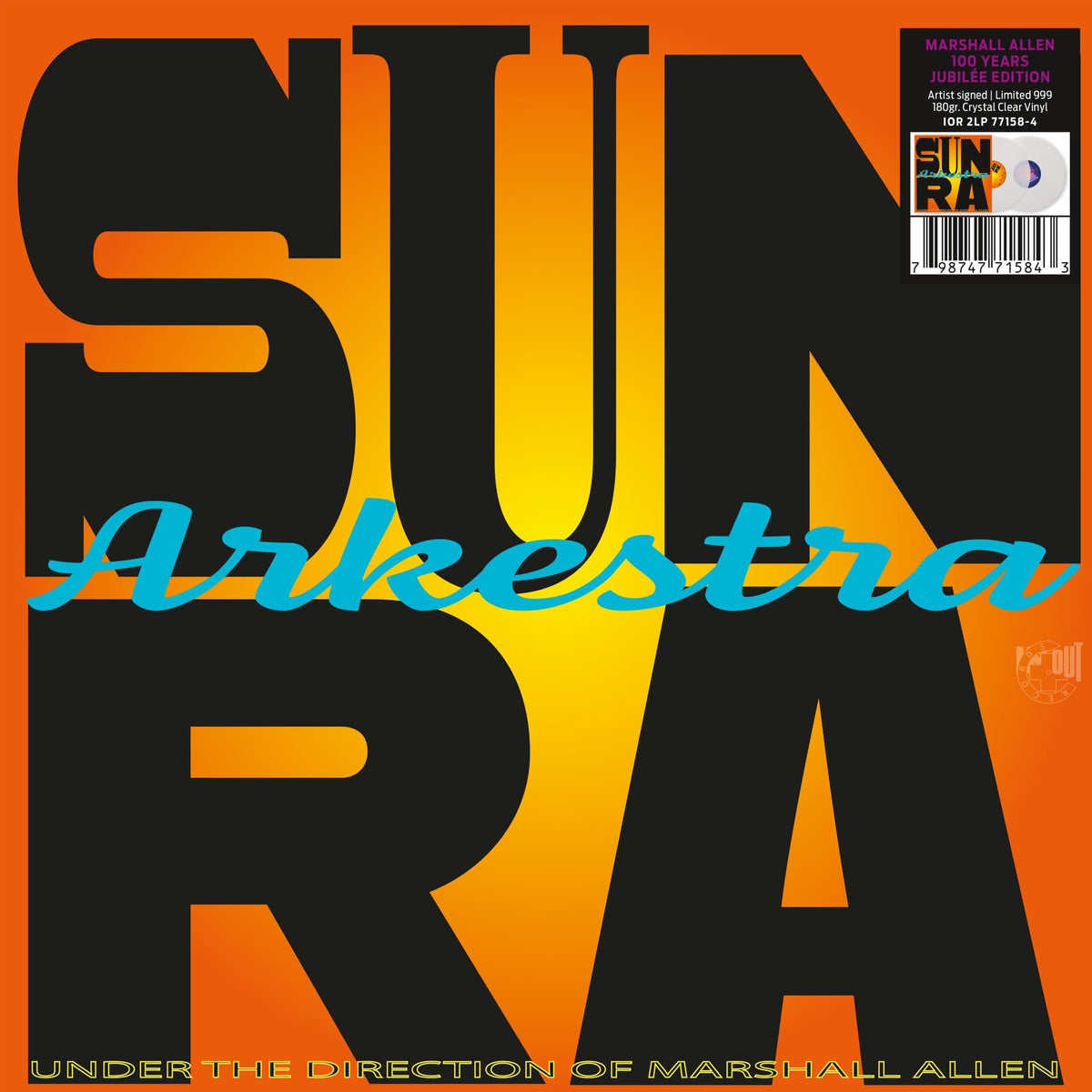 Sun Ra Arkestra – Lights On a Satellite (Coloured Vinyl) vinyl record cover
