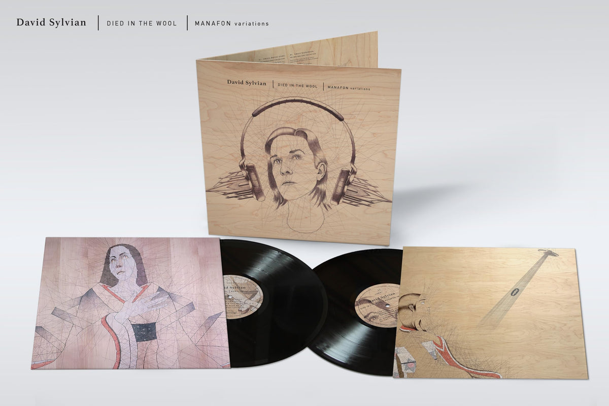 David Sylvian – Died in the Wool vinyl record cover