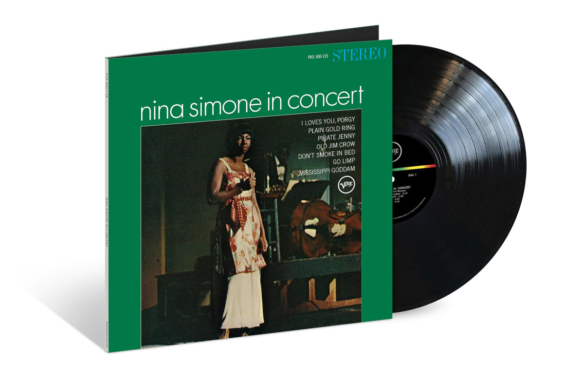 Nina Simone – Nina Simone in Concert vinyl record cover