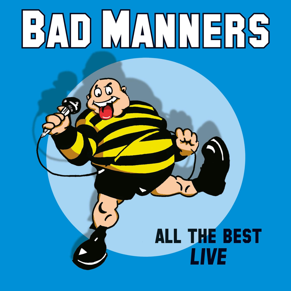 Bad Manners – All the Best Live vinyl record cover
