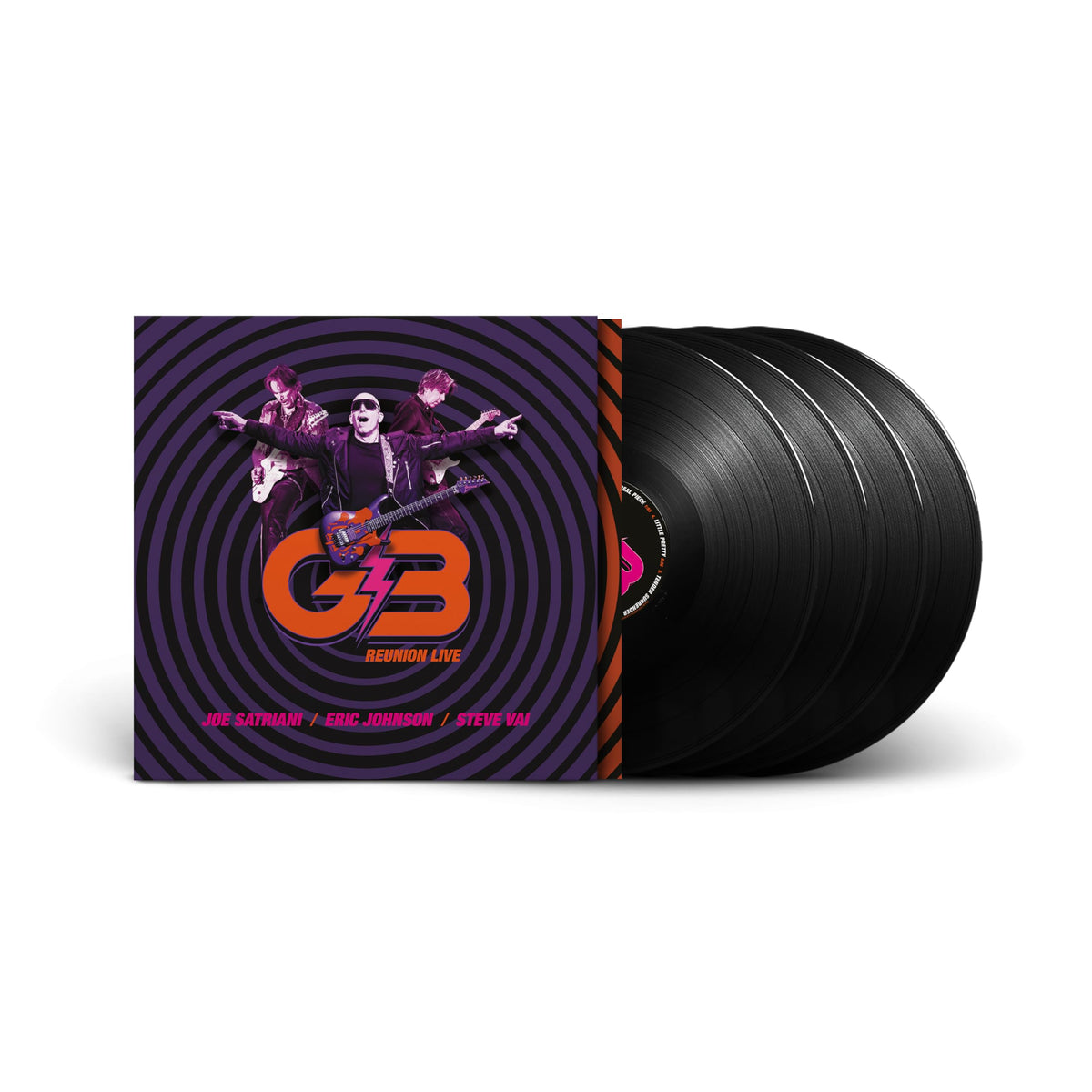 G3 – Reunion Live (Box Set) vinyl record cover