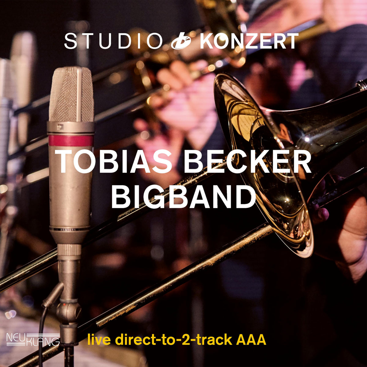Tobias Becker Big Band – Studio Konzert: Live Direct-to-2-track AAA vinyl record cover