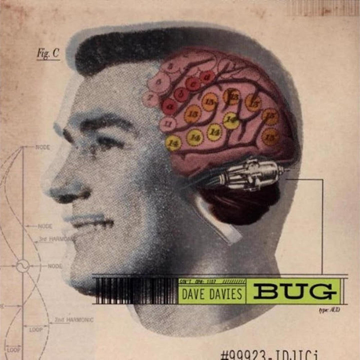 Dave Davies – Bug vinyl record cover