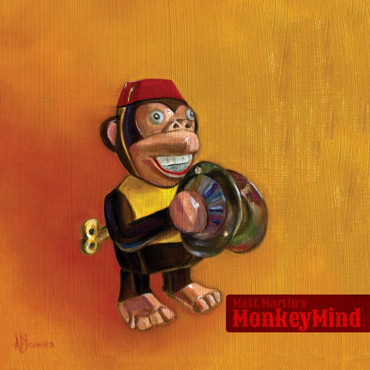 Matt Martin – Matt Martin's Monkeymind vinyl record cover