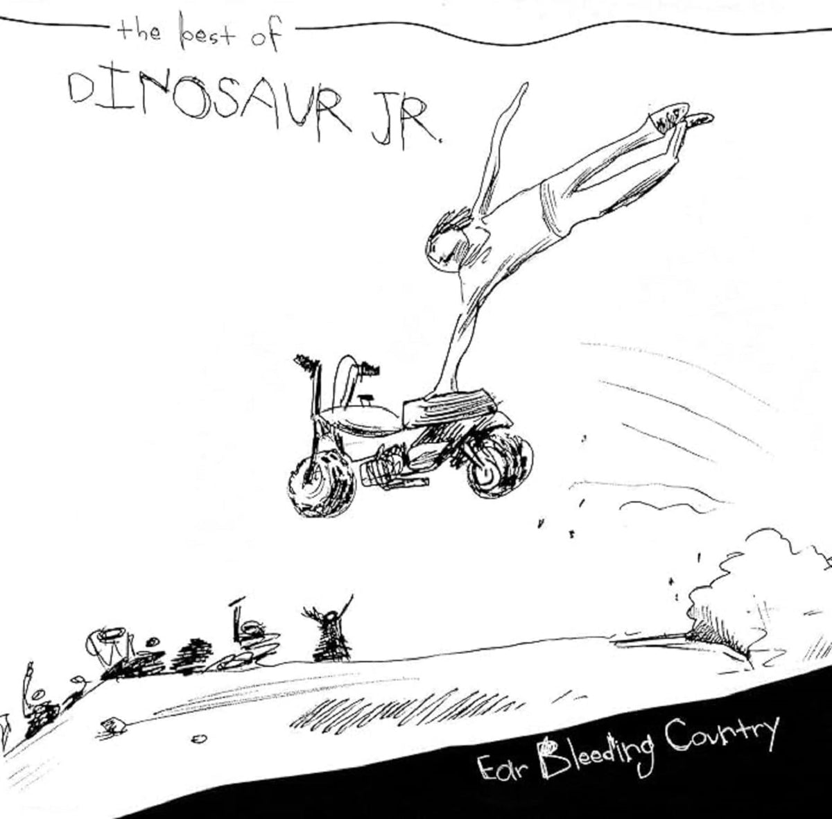 Dinosaur Jr. – Ear Bleeding Country vinyl record cover