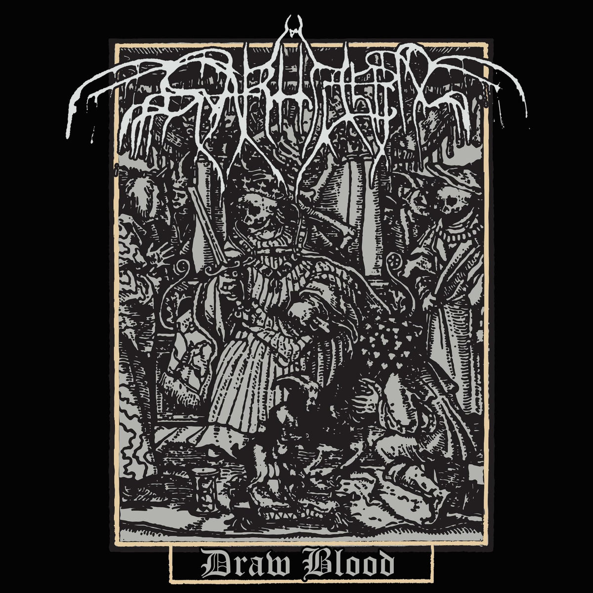 Svarttjern – Draw Blood vinyl record cover