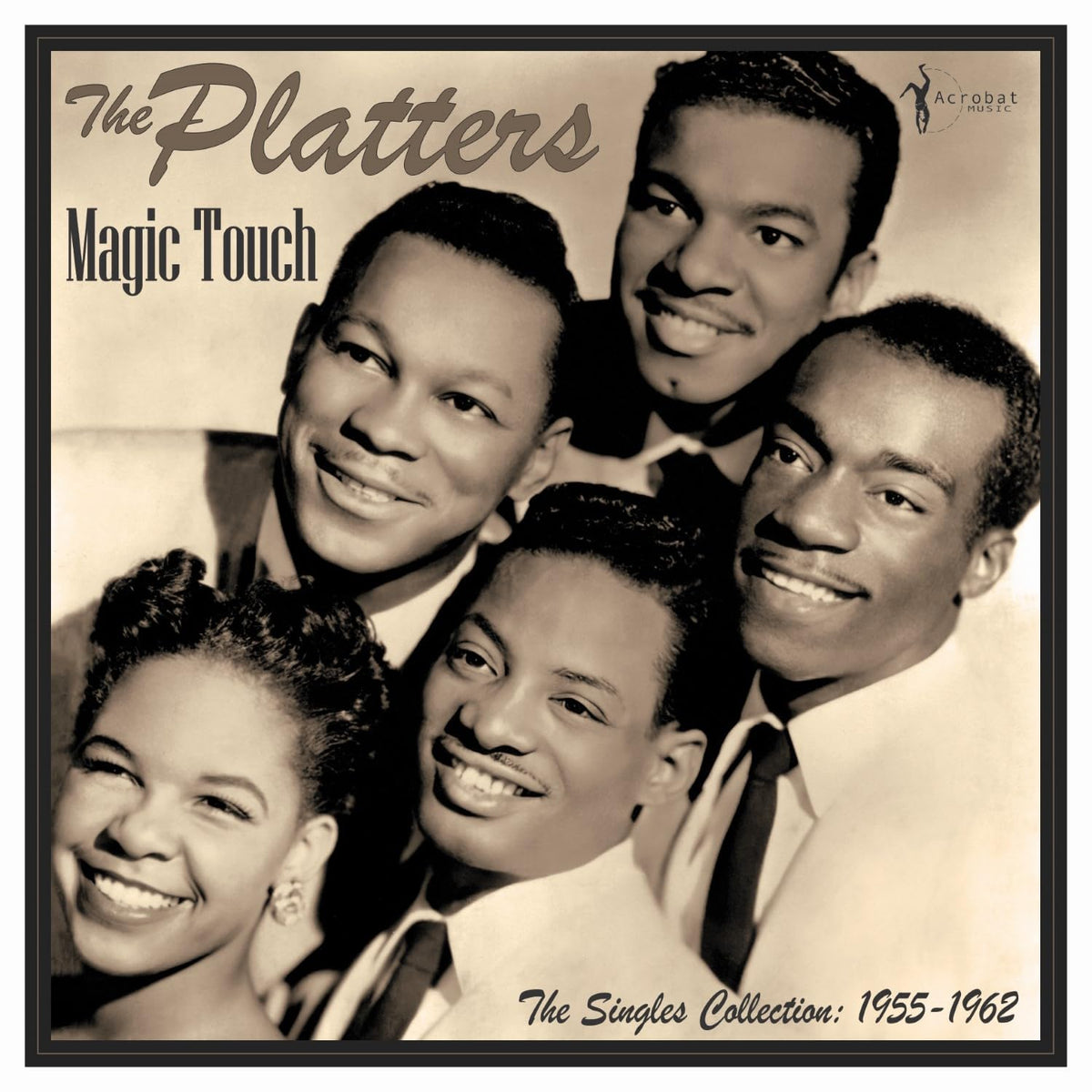 Platters – The Magic Touch: Singles Collection 1955-62 vinyl record cover