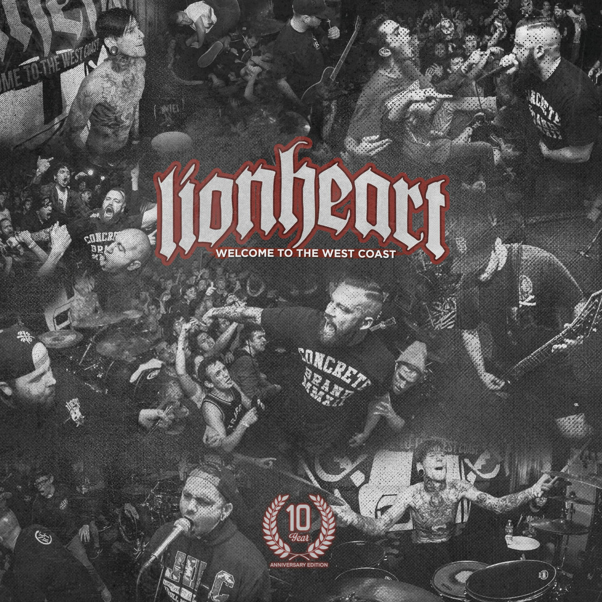 Lionheart – Welcome to the West Coast (10th Anniversary Edition) vinyl record cover