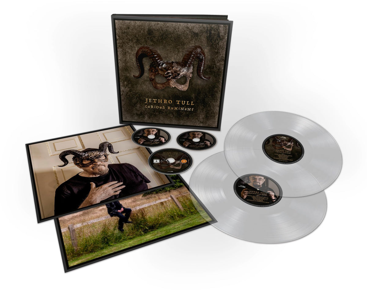 Jethro Tull – Curious Ruminant (Ltd. Deluxe Ultra Clear Vinyl)(2LP/2CD/Blu-Ray) by Jethro Tull vinyl record cover