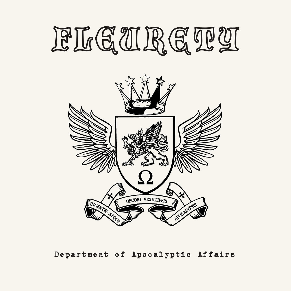 Fleurety – Department of Apocalyptic Affairs vinyl record cover