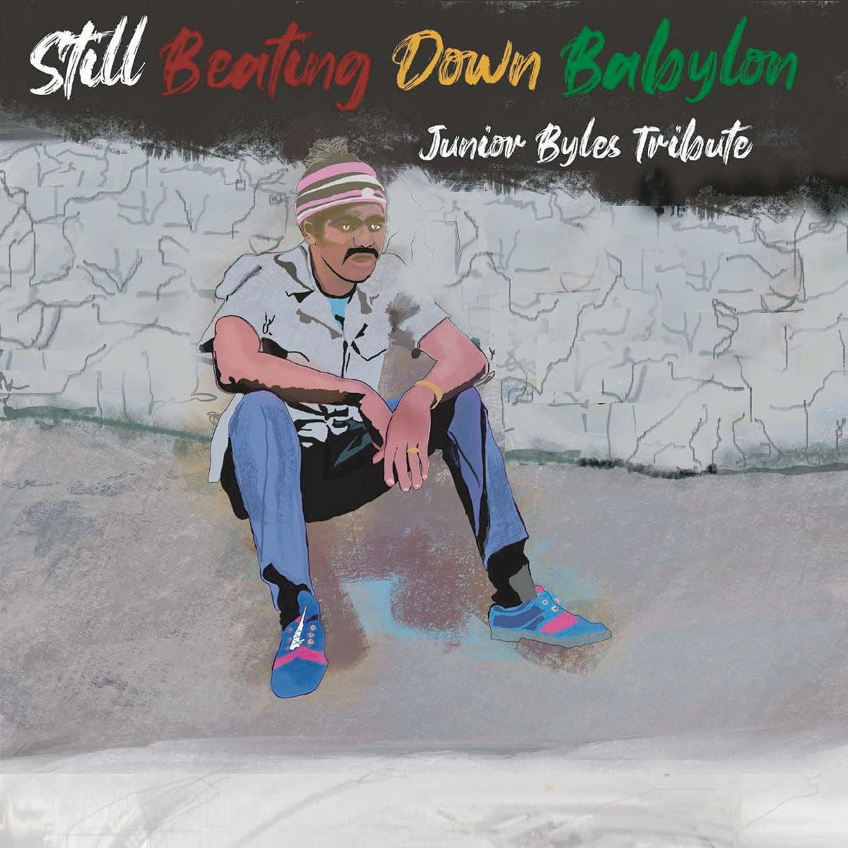 Various – STILL BEATING DOWN BABYLON (TRIBUTE TO JUNIOR BYLES) (LP) by VARIOUS vinyl record cover