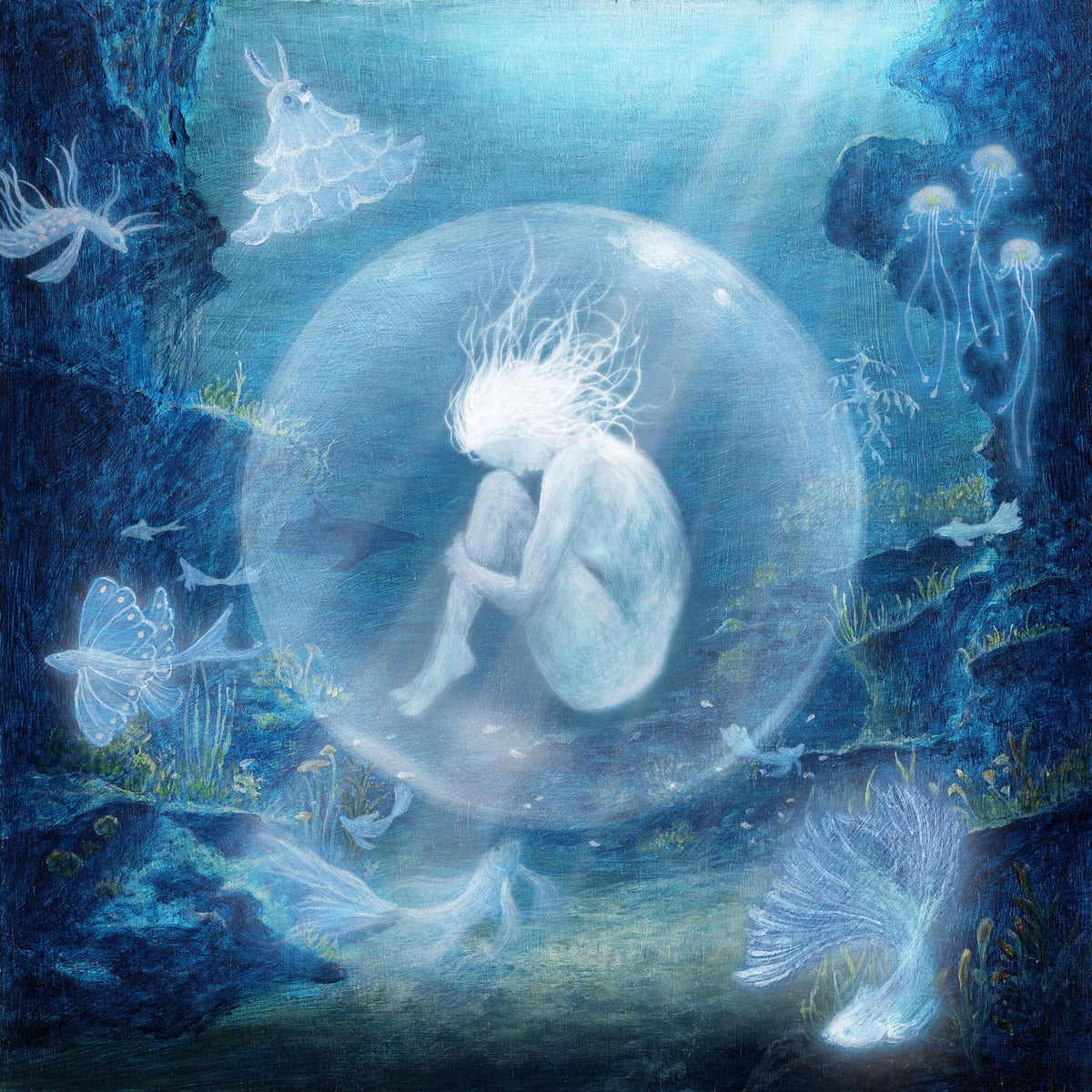 Chloe Moriondo – Oyster vinyl record cover