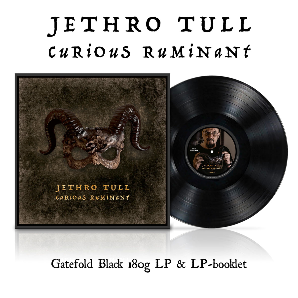 Jethro Tull – Curious Ruminant vinyl record cover