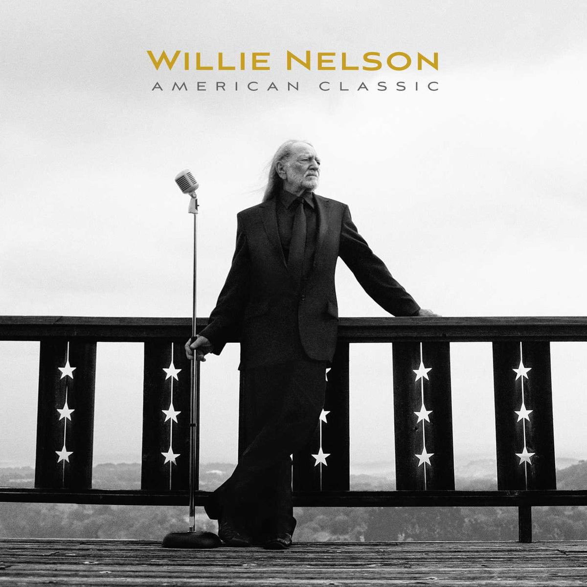 Willie Nelson – AMERICAN CLASSIC (LP) by WILLIE NELSON vinyl record cover