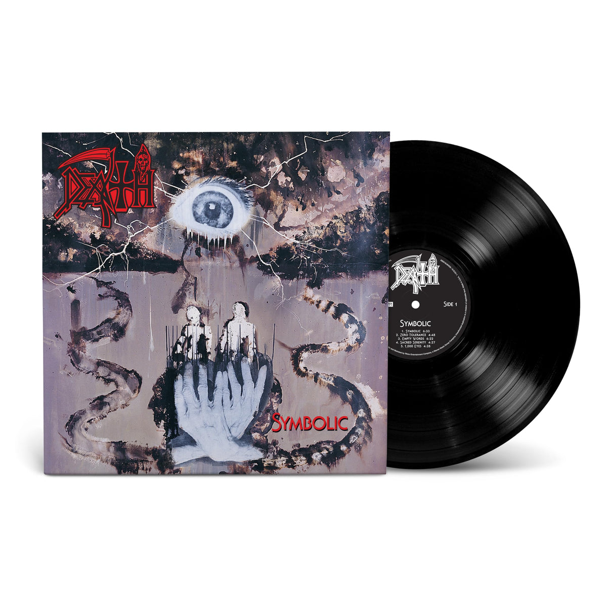 Death – Symbolic vinyl record cover