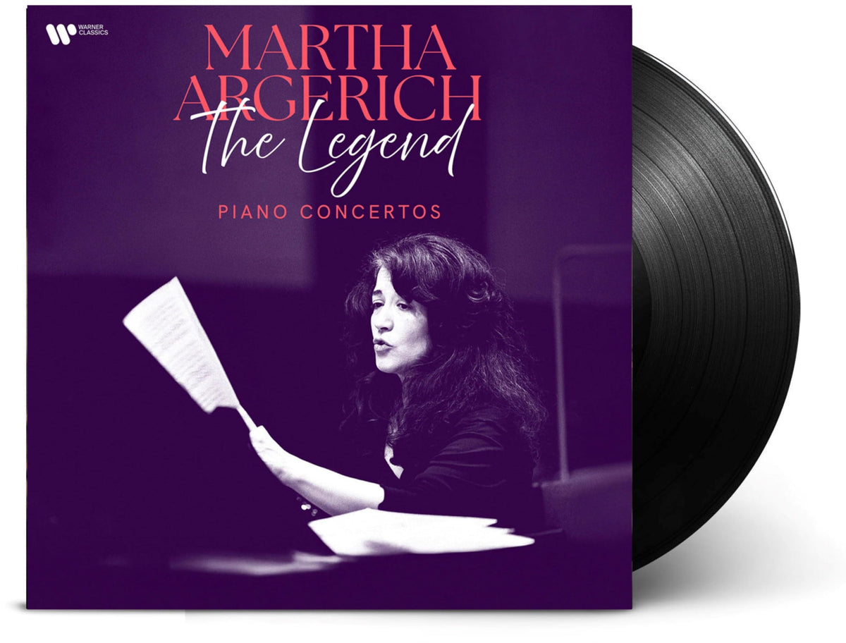 Martha Argerich – The Legend - Piano Concertos (LP) by Martha Argerich vinyl record cover