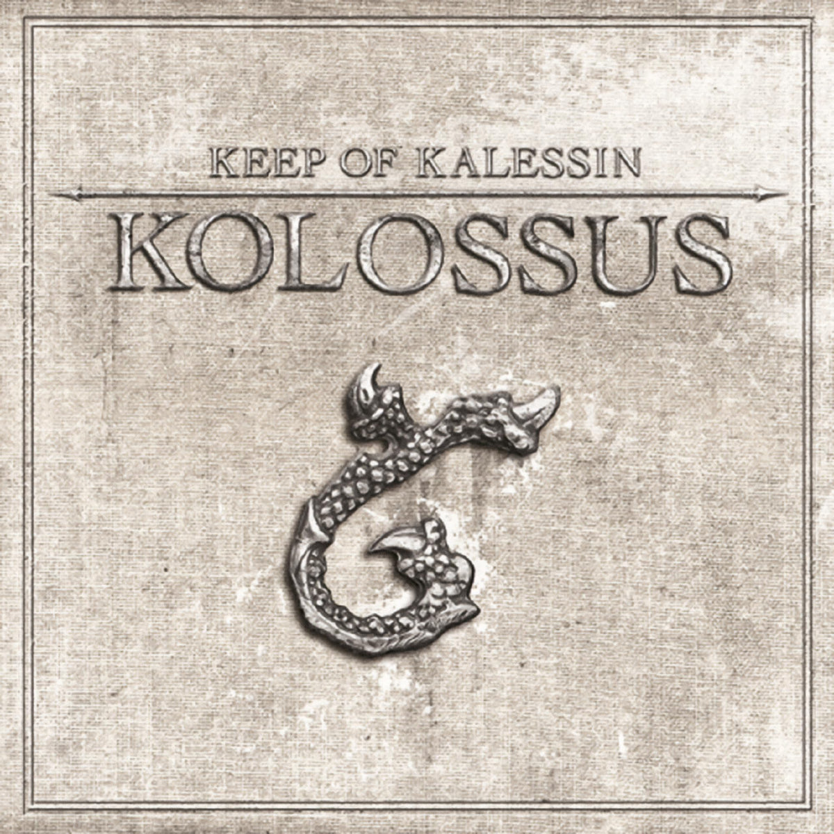 Keep Of Kalessin – Kolossus vinyl record cover