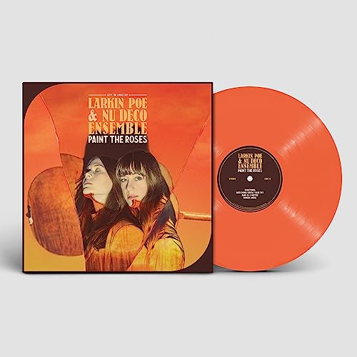 Larkin Poe & Nu Deco Ensemble – Pain the Roses vinyl record cover