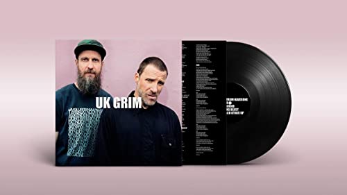 Sleaford Mods – UK Grim vinyl record cover