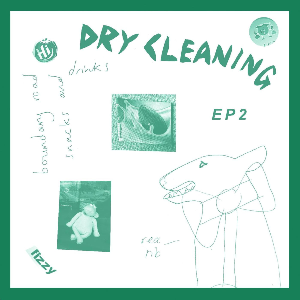 Dry Cleaning – Boundary Road Snacks and Drinks + Sweet Princess EP vinyl record cover
