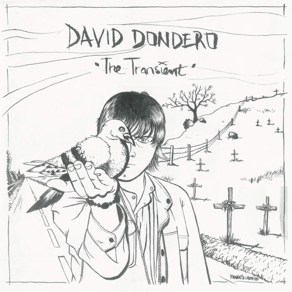 David Dondero – The Transient (Coloured Vinyl) vinyl record cover