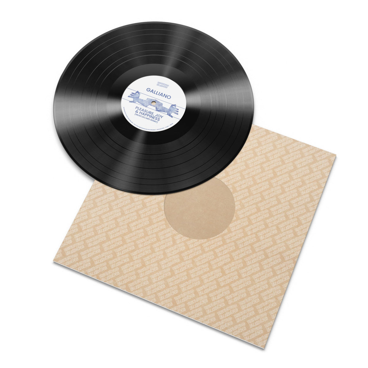Galliano – Brownswood Remix Editions 004 vinyl record cover