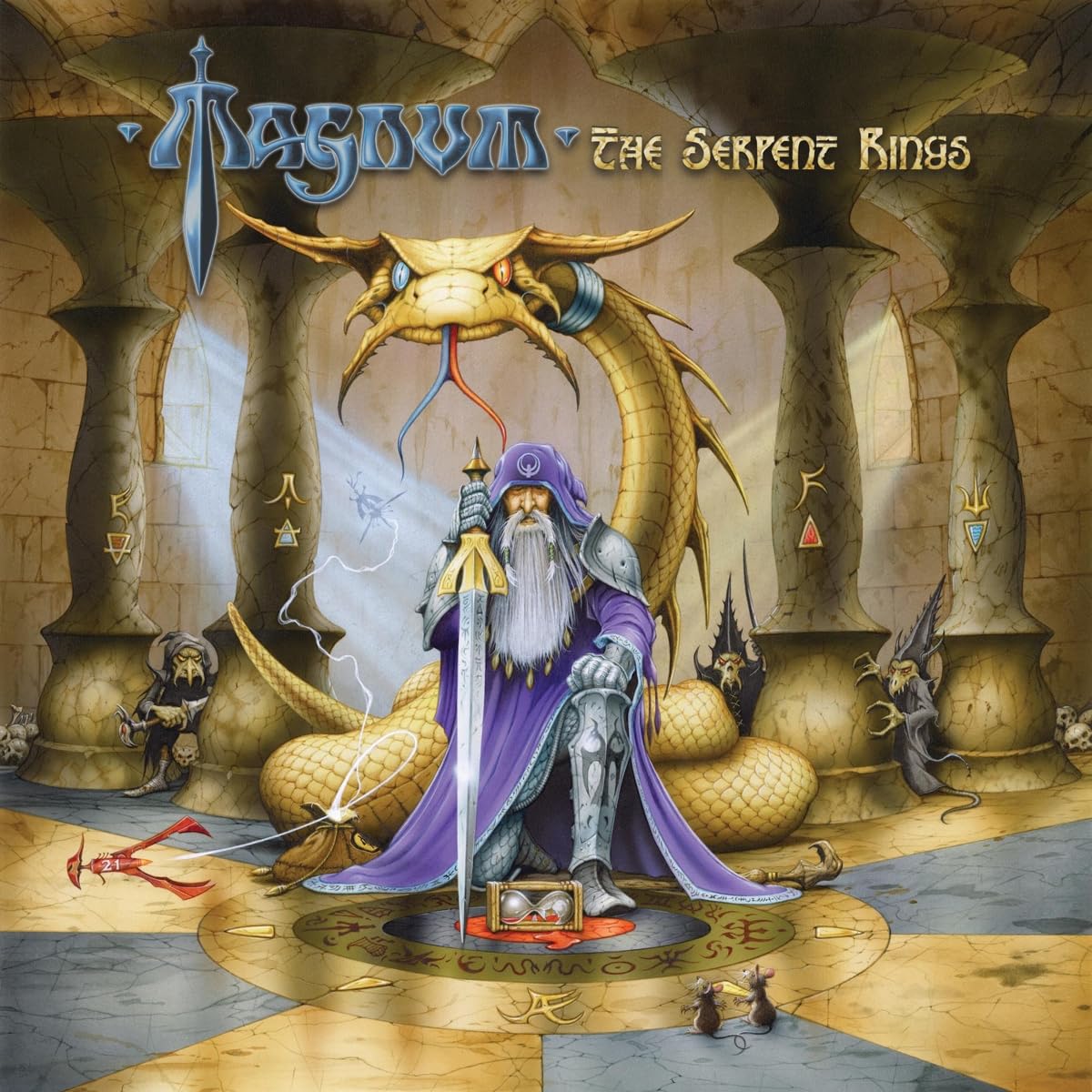Magnum – The Serpent Rings vinyl record cover