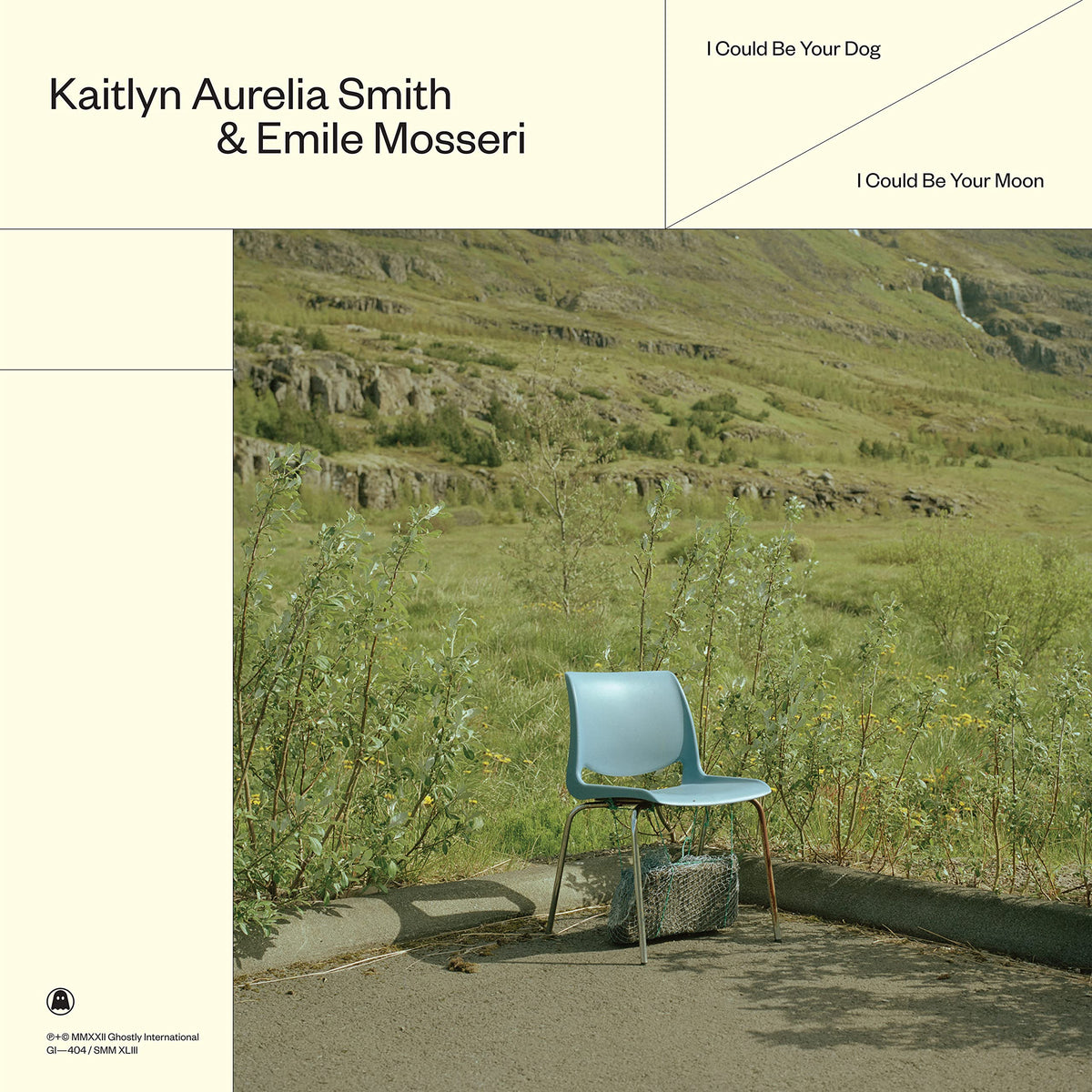 Kaitlyn Aurelia Smith & Emile Mosseri – I Could Be Your Dog/I Could Be Your Moon (Coloured Vinyl) vinyl record cover