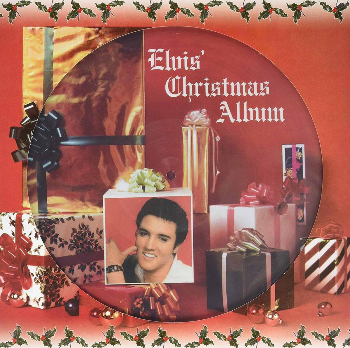 Elvis Presley – Elvis' Christmas Album (Picture Disc) vinyl record cover