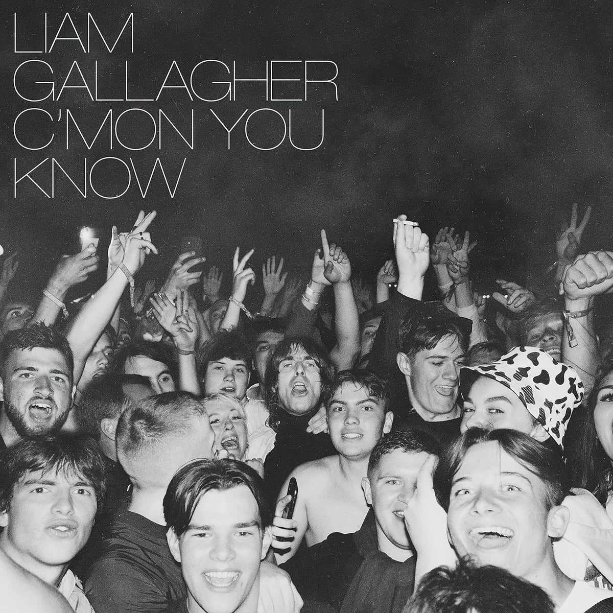 Liam Gallagher – C'Mon You Know (Clear Vinyl) (Indies) vinyl record cover