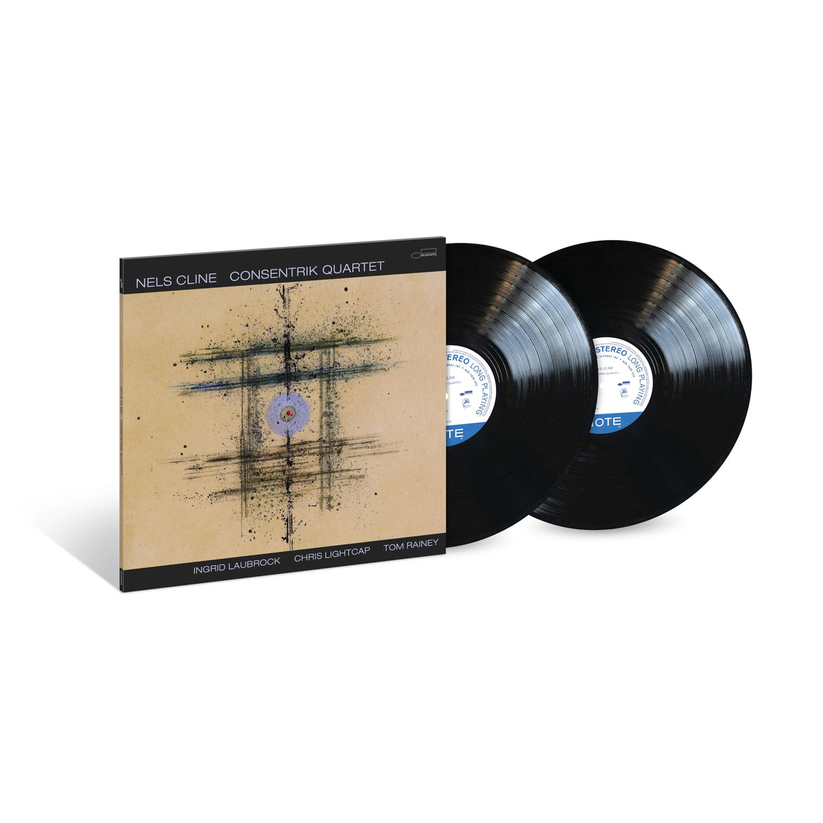 Nels Cline – Consentrik Quartet vinyl record cover